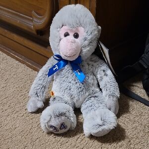 NWT! Texas Rangers Nolan Ryan Snow Monkey Build-a-Bear